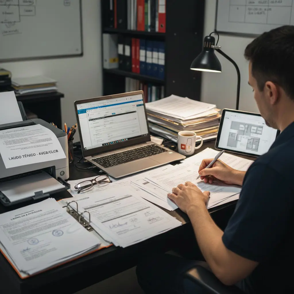 Emissão de laudo técnico para AVCB e CLCB