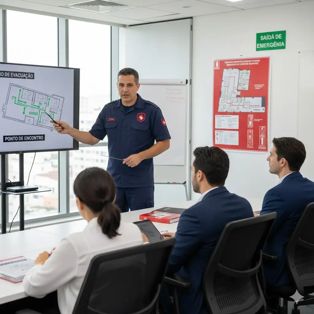Treinamento de Abandono e Evacuação - Nacional Fire