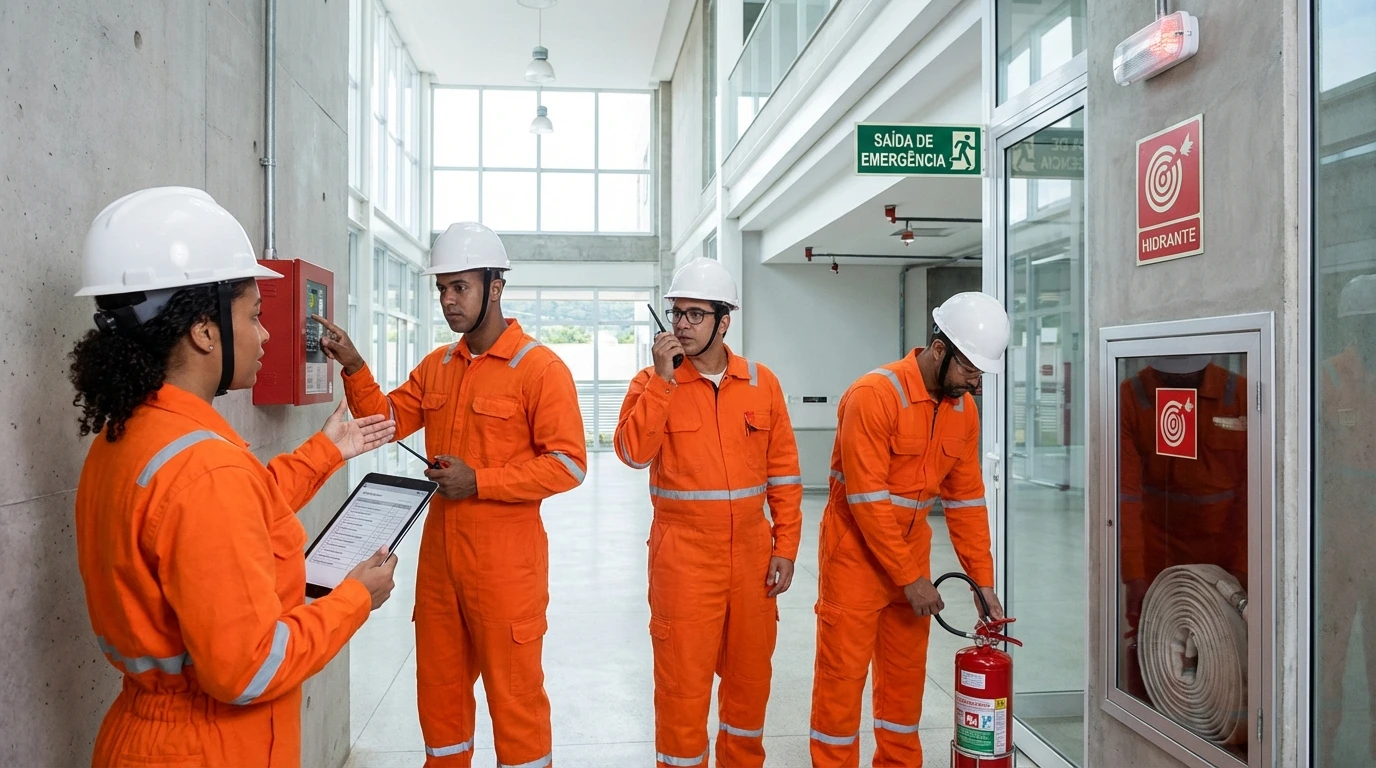 AVCB e Brigada de Incêndio