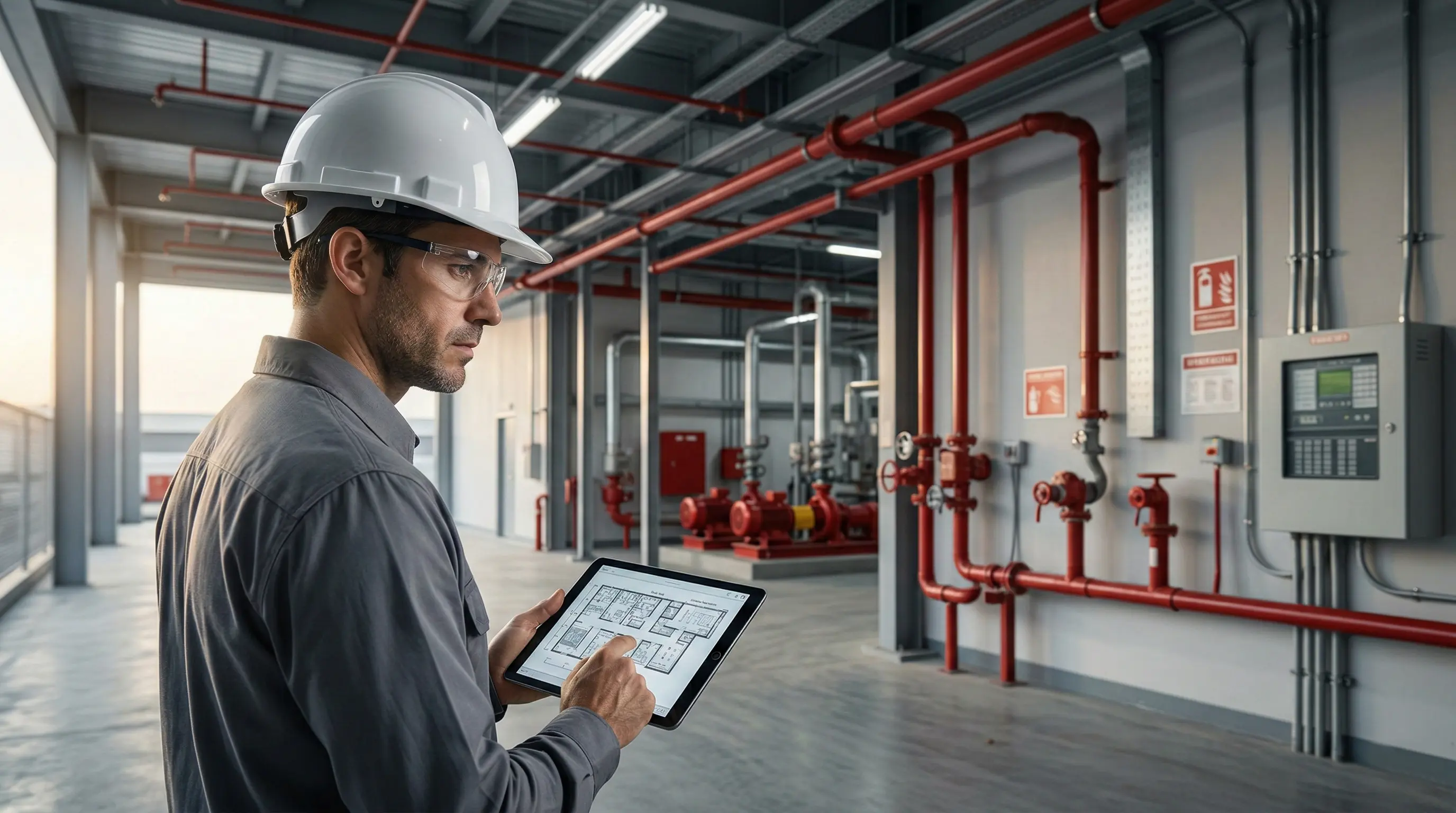 Sistemas de gestão de risco e análise de incêndio