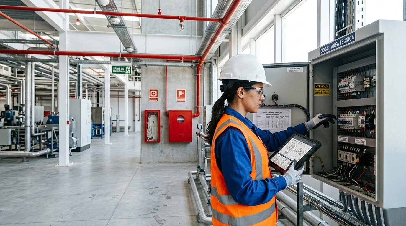 Identificação de Riscos de Incêndio em instalações industriais