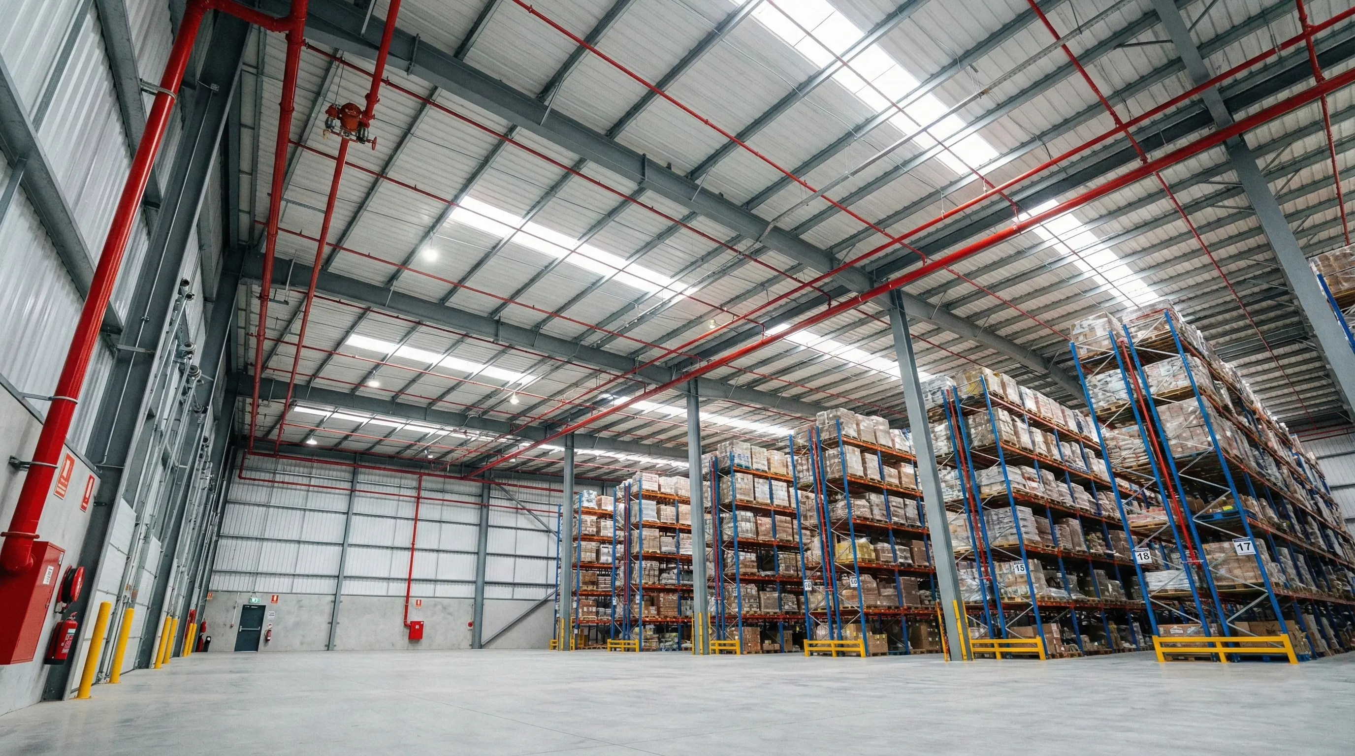 Segurança contra incêndio em galpões logísticos e industriais