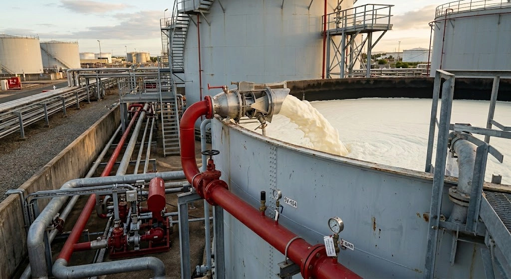 Sistemas de Supressão por Espuma — engenharia e confiabilidade