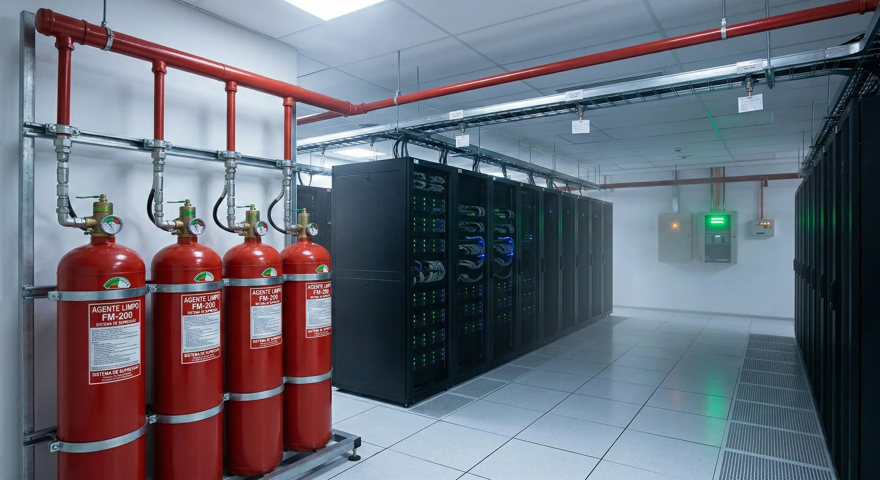 Sistemas de Supressão por Agentes Limpos em ambientes críticos