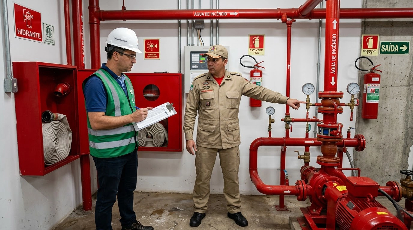 Vistoria do Corpo de Bombeiros